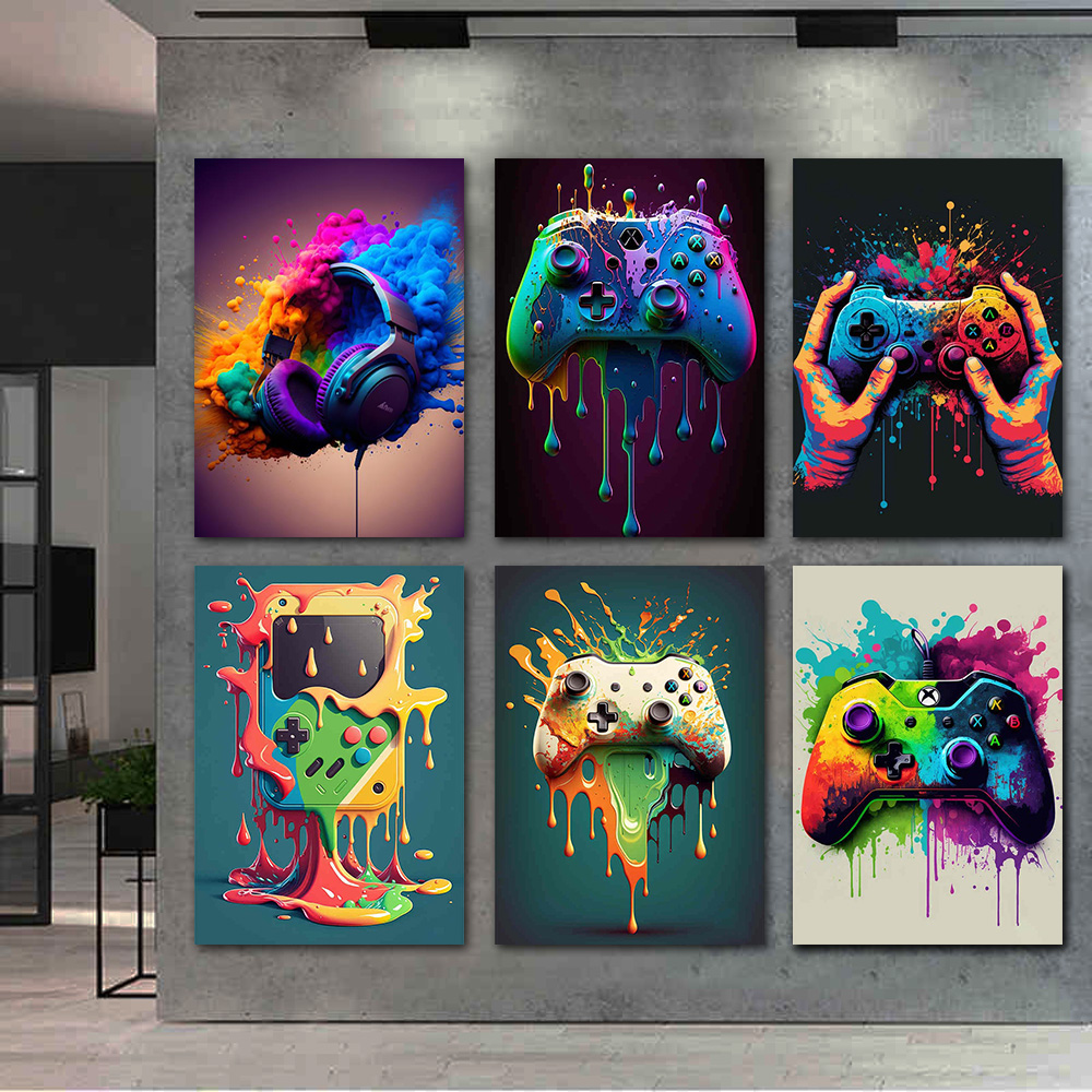 Classic Color Game Handle Wall - Esports & Gaming Optics Gmbh avaliação e preço