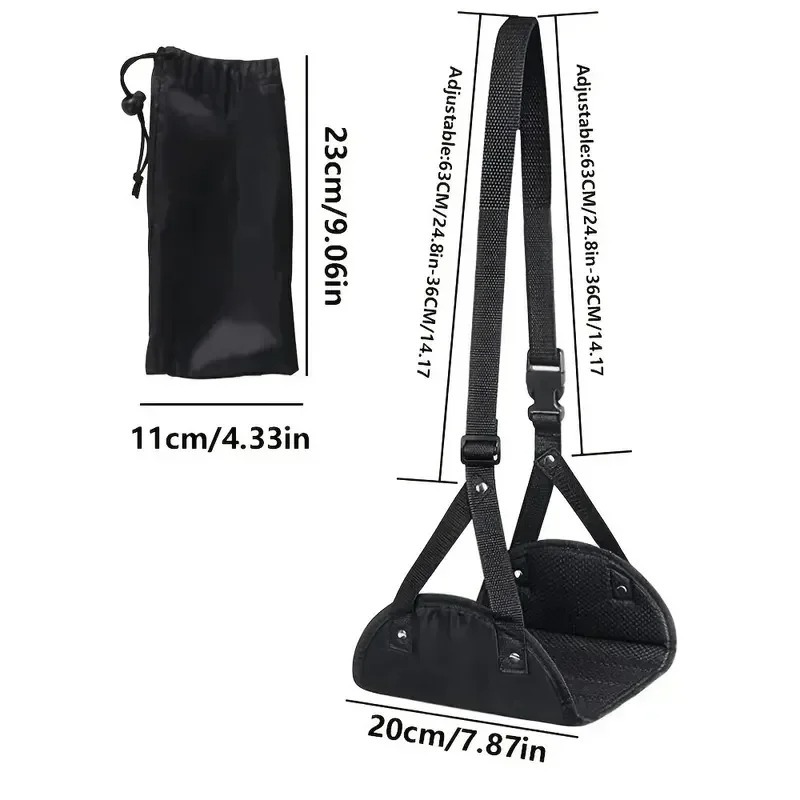 1PC Portable Foot Hammock Adju - Footrest Under Desk avaliação e preço