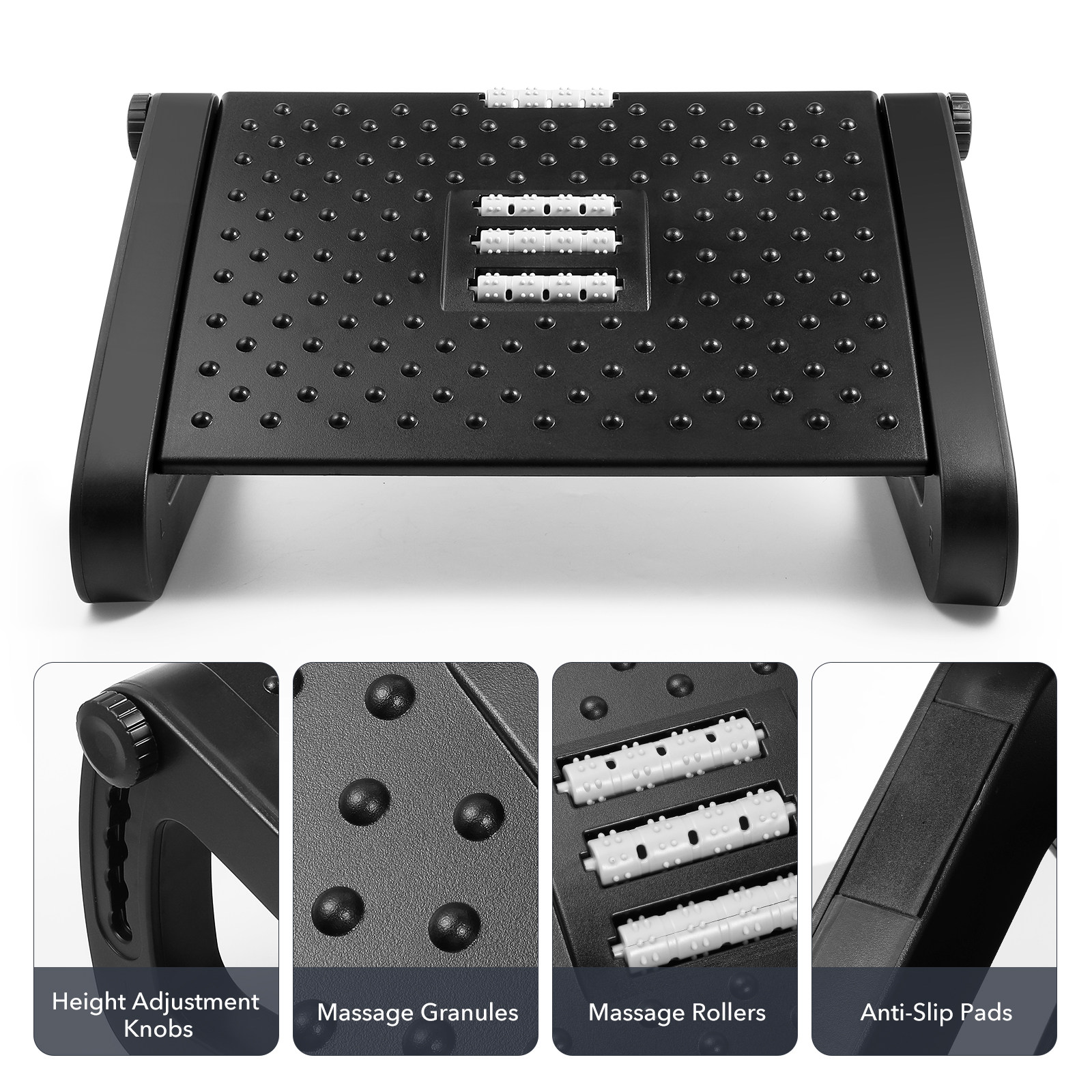 Ergonomic Footrest Under Desk  - Footrest Under Desk avaliação e preço
