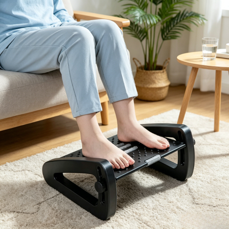 3 Colors Adjustable Under Desk - Footrest Under Desk avaliação e preço