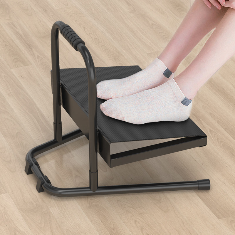 Height Adjustable Foot Rest Pe - Footrest Under Desk avaliação e preço