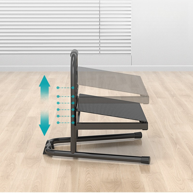 Height Adjustable Foot Rest Pe - Footrest Under Desk avaliação e preço