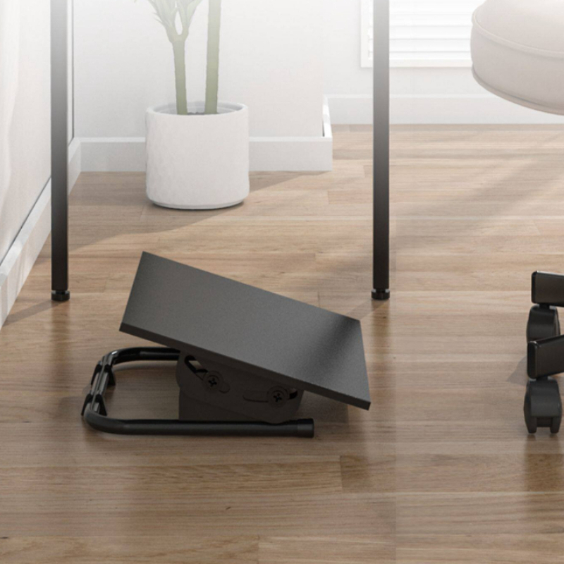 Height Adjustable Foot Rest Pe - Footrest Under Desk avaliação e preço