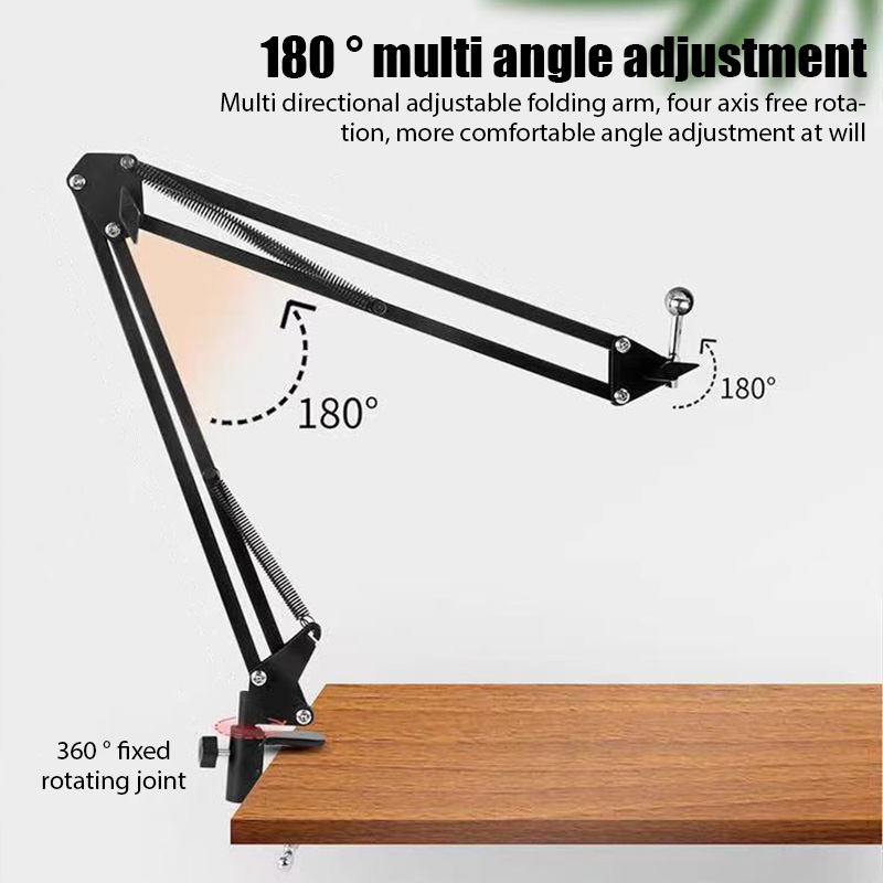 Desktop Adjustable Microphone  - Microphone Arm Boom avaliação e preço