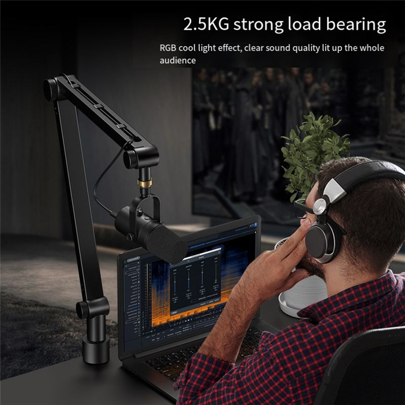 SYDS 360 Degree Adjustable Mic - Microphone Arm Boom avaliação e preço