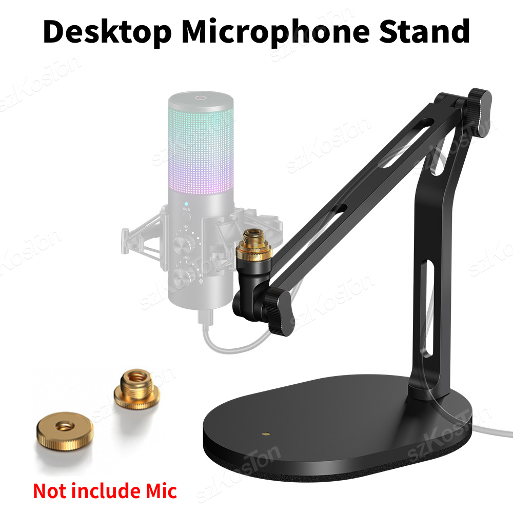 Foldable Desktop Microphone St - Microphone Arm Boom avaliação e preço