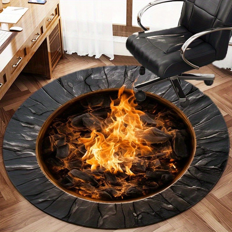 Round Gaming Controller Rug Pu - Esports Or Gaming avaliação e preço