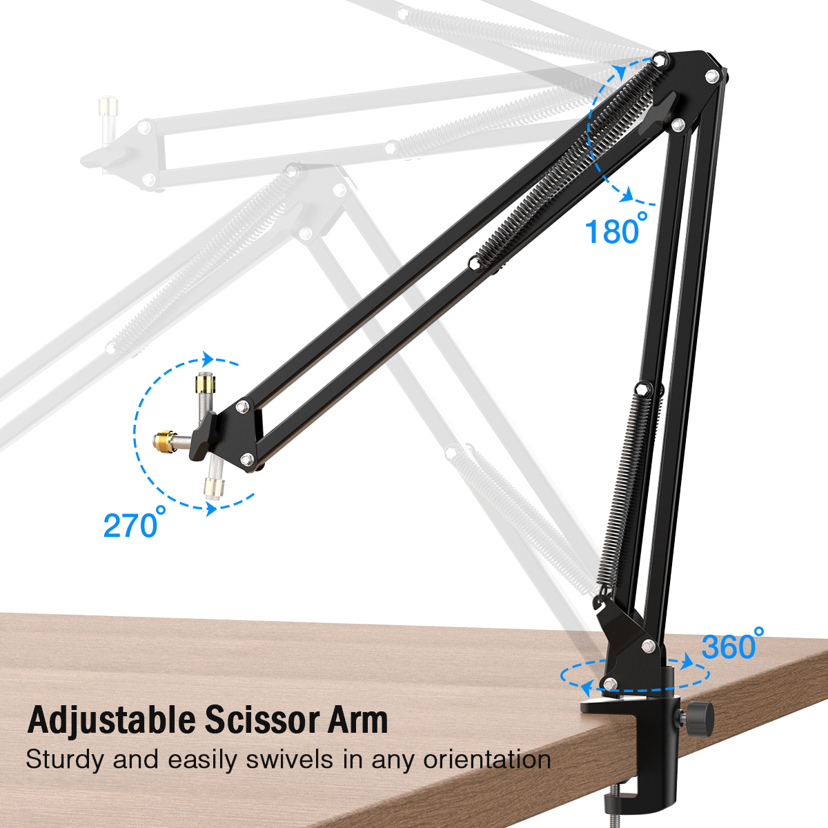 FIFINE Microphone Arm Boom,Adj - Microphone Arm Boom avaliação e preço