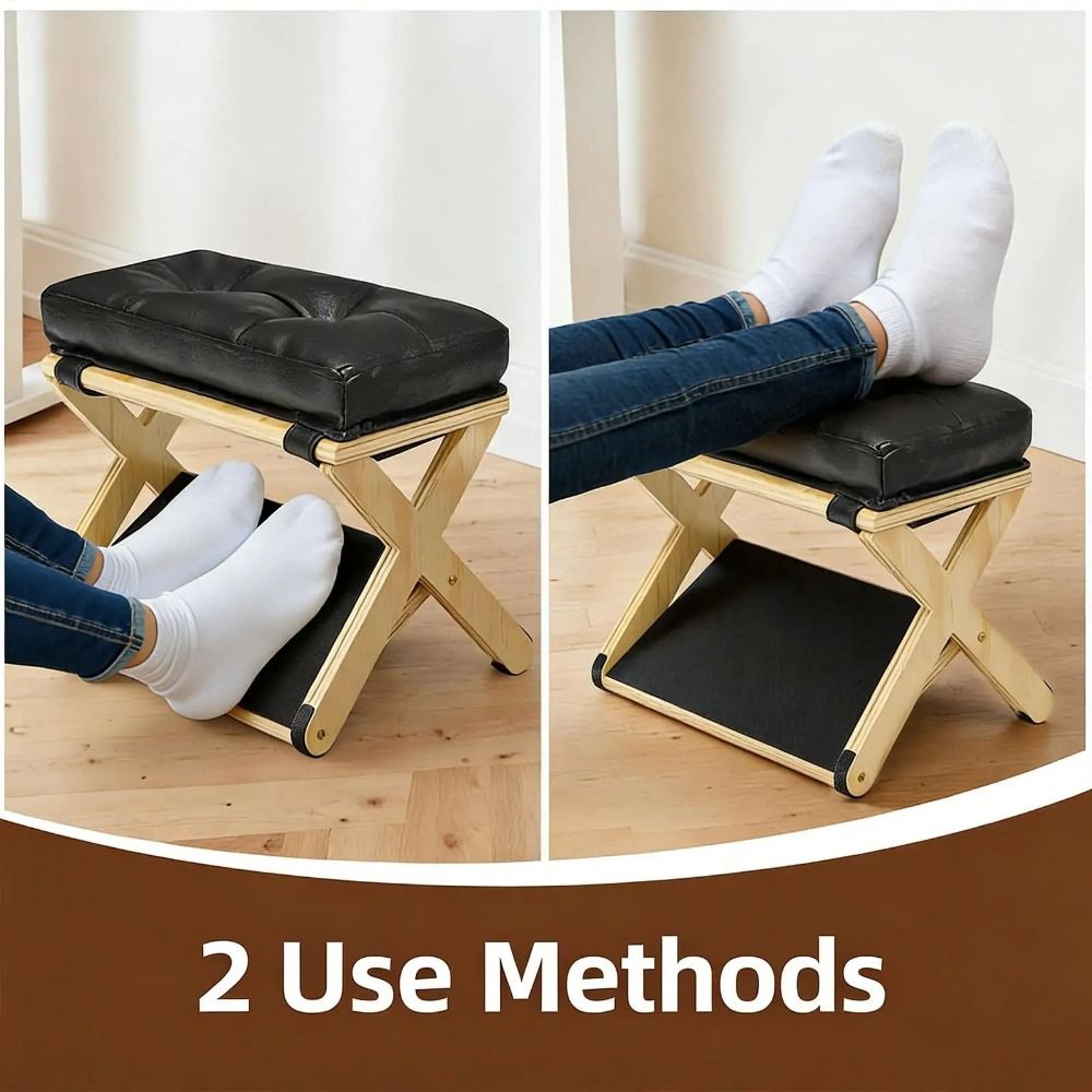 Natural Solid Wood Under Desk  - Footrest Under Desk avaliação e preço
