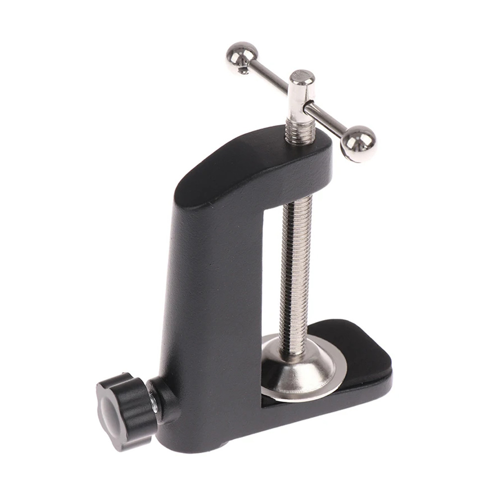 C-Shaped Clip Desk Table Mount - Microphone Arm Boom avaliação e preço
