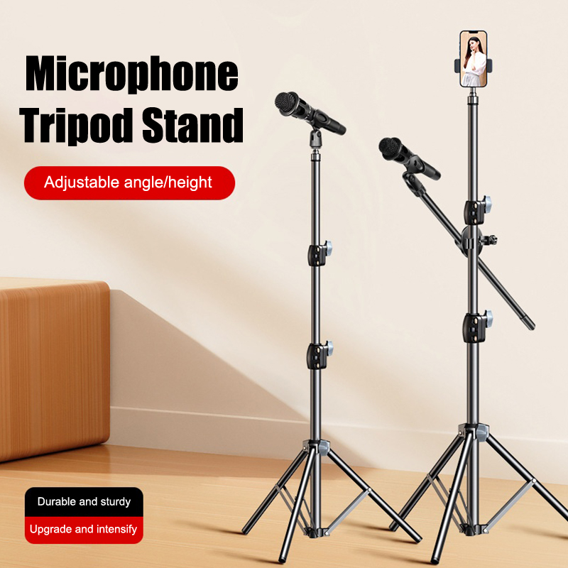 Microphone Boom Tripod Stand 1 - Microphone Arm Boom avaliação e preço