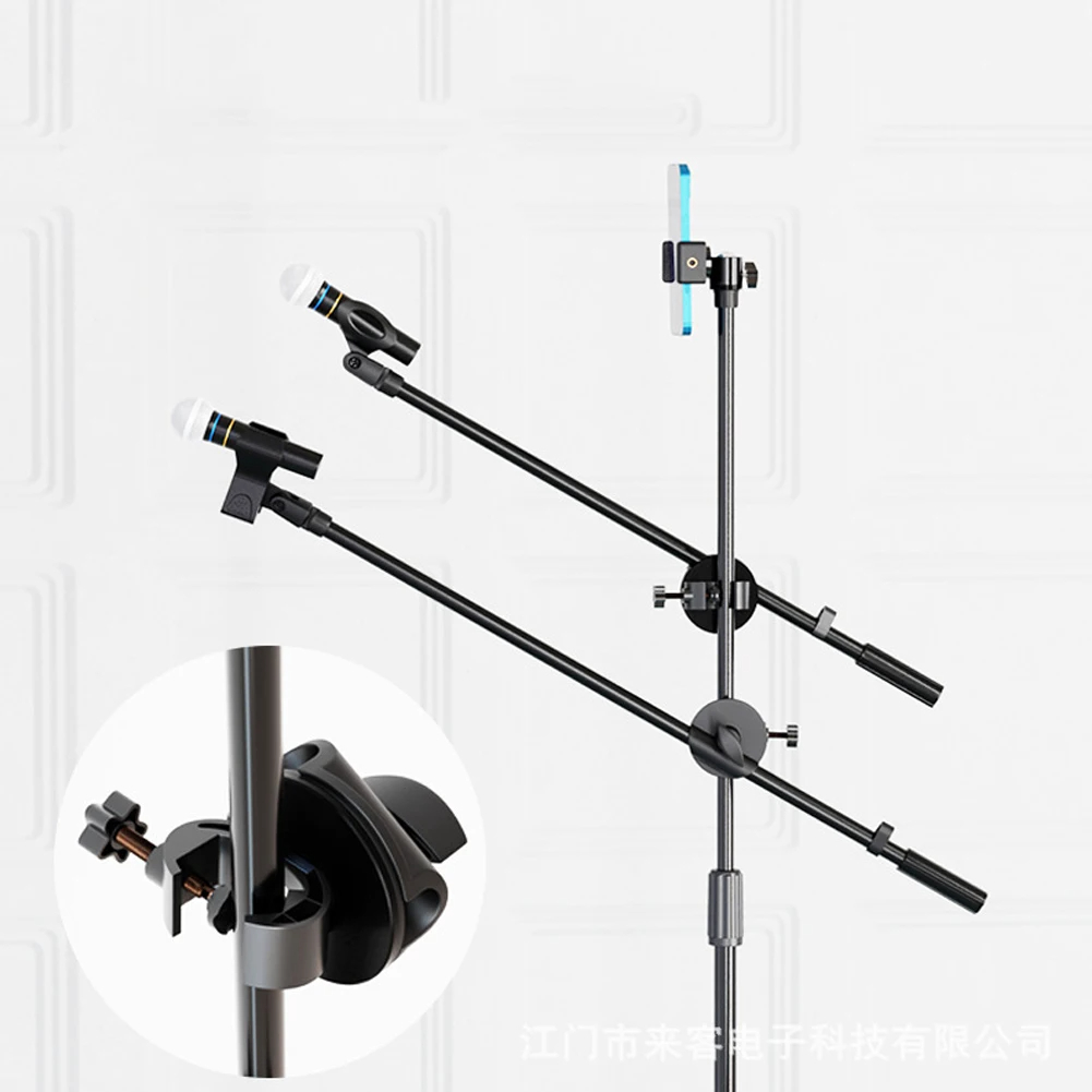 Metal Microphone Stand Adjusta - Microphone Arm Boom avaliação e preço