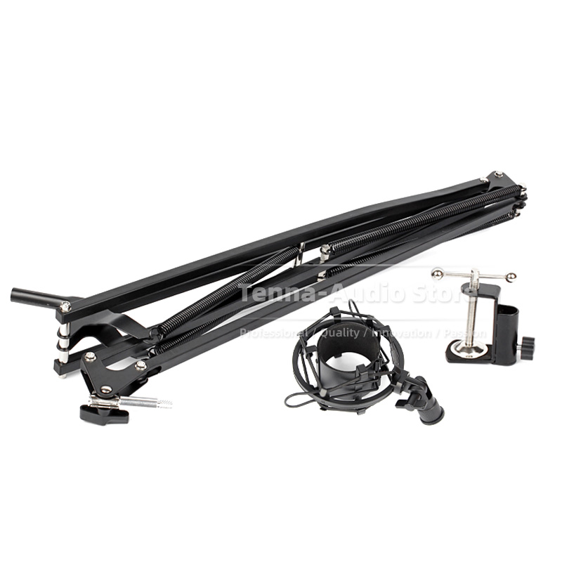Tabletop Suspension Scissor Bo - Microphone Arm Boom avaliação e preço