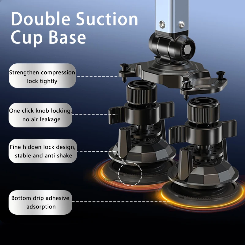 Professional Dual Suction Cup  - Microphone Arm Boom avaliação e preço
