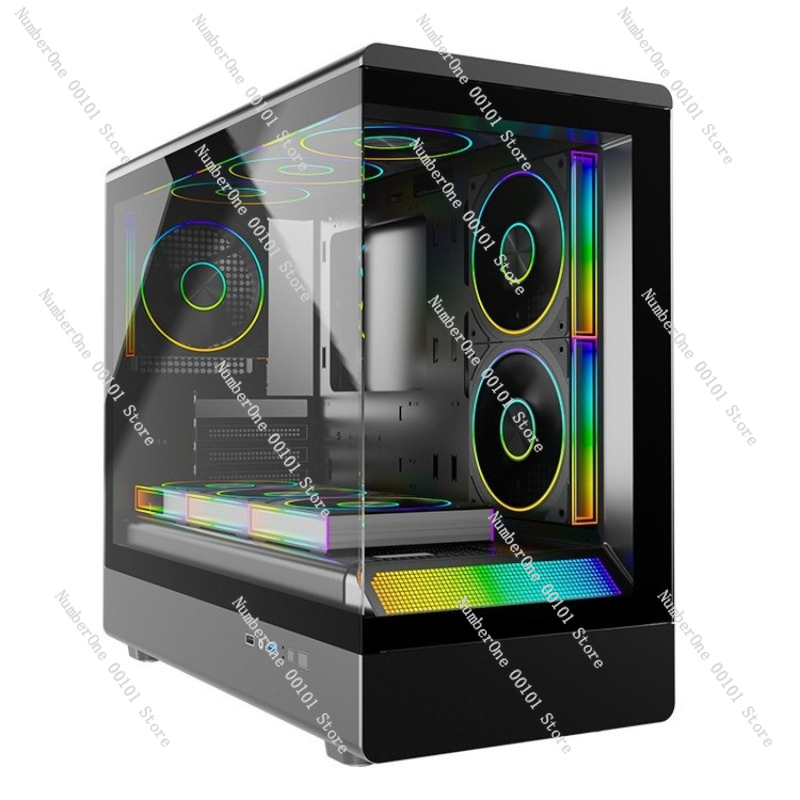 Panoramic Tempered Glass Gamin - Esports Gaming Pc Build avaliação e preço