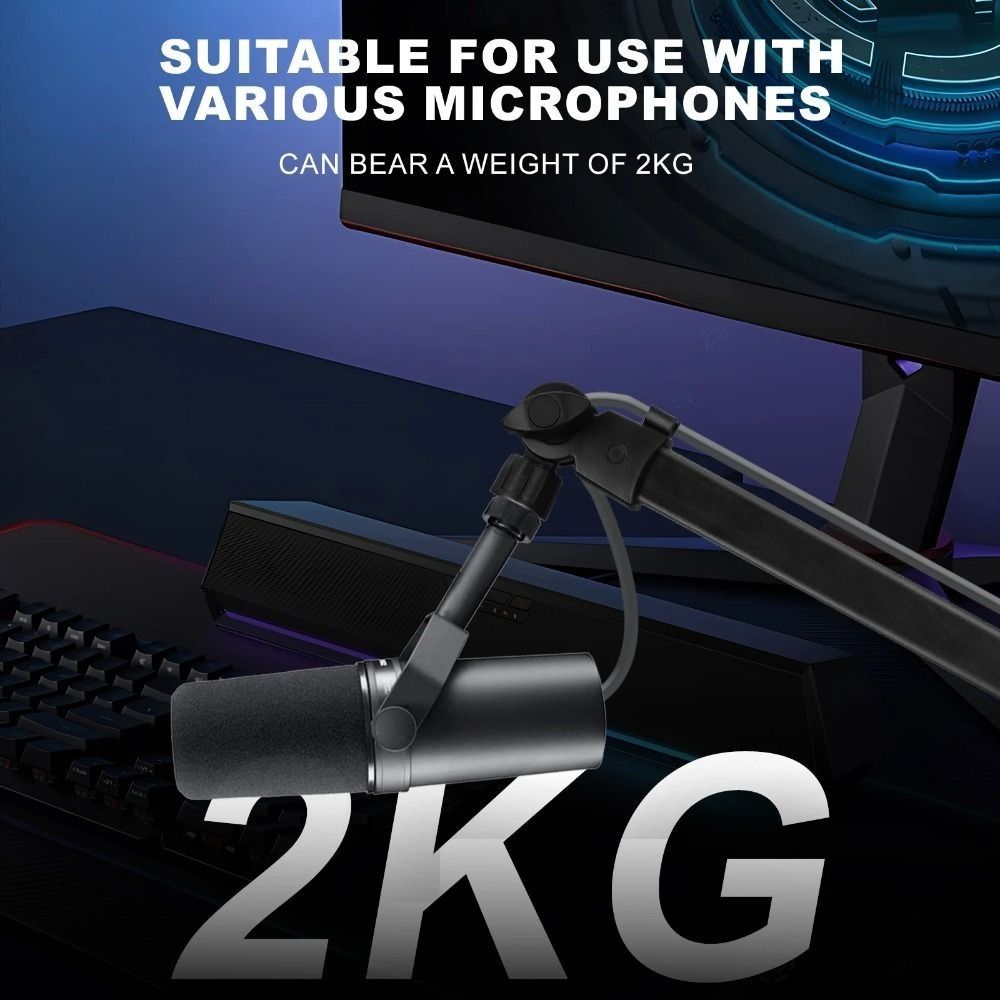 Professional 360° Rotation Mic - Microphone Arm Boom avaliação e preço